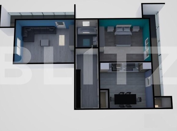 Apartament de vânzare 2 camere Apahida - 143770AV | BLITZ Cluj-Napoca | Poza1