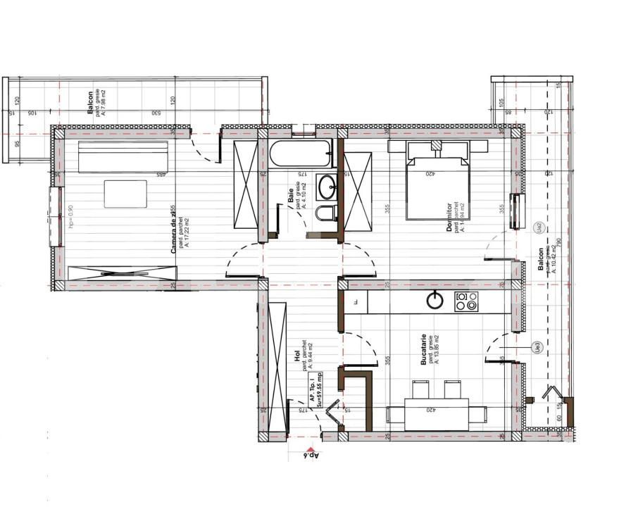Apartament de vânzare 2 camere Apahida - 143770AV | BLITZ Cluj-Napoca | Poza2