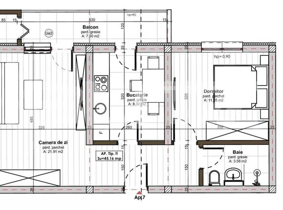 Apartament de vânzare 2 camere Apahida - 143774AV | BLITZ Cluj-Napoca | Poza2