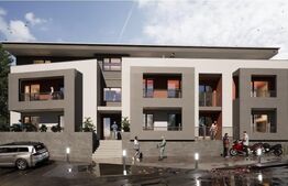 Apartament modern, semifinisat, cu 3 camere, 60 mp, etaj intermediar