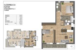 Apartament de 3 camere, ansamblu privat, garaj, zona Vivo