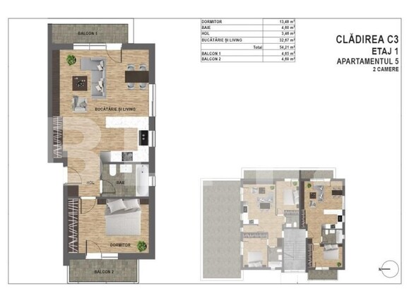 Apartament de vânzare 2 camere Manastur - 143838AV | BLITZ Cluj-Napoca | Poza1