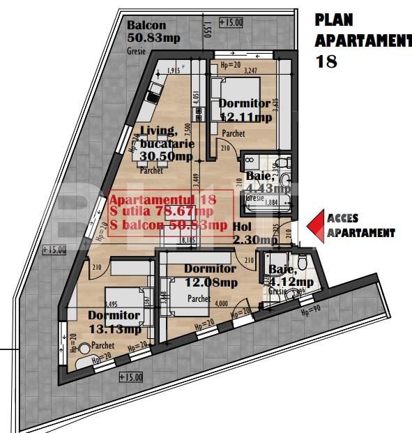 Apartament de vânzare 4 camere Iris - 143885AV | BLITZ Cluj-Napoca | Poza8