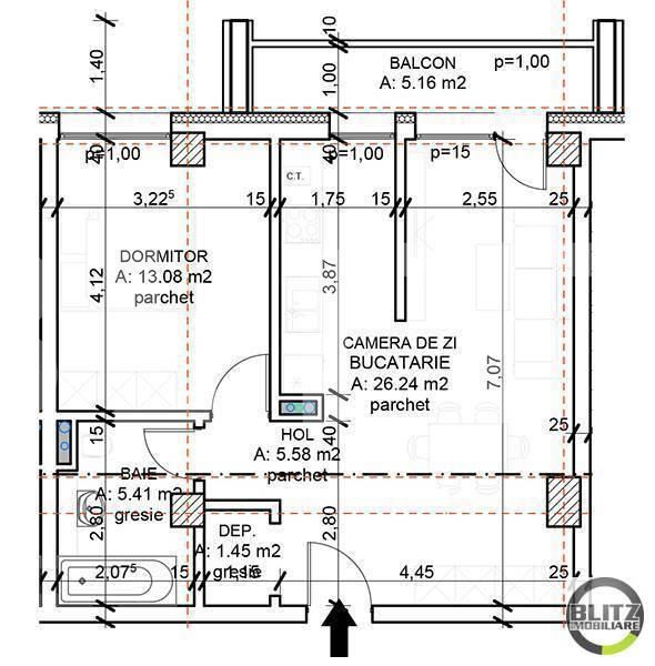 Apartament de vânzare 2 camere Marasti - 14389AV | BLITZ Cluj-Napoca | Poza3