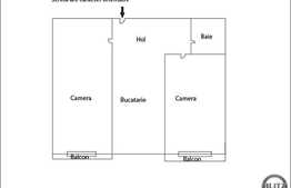 2 camere, 50 mp, decomandat, zona strazii Parang!