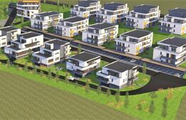 Apartament de 2 camere finisat, ansamblu privat de vile, orientare S-V,zona Vivo