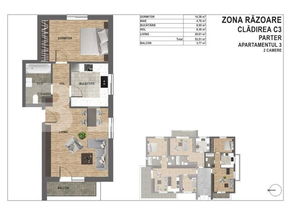 Apartament de vânzare 2 camere Manastur - 144039AV | BLITZ Cluj-Napoca | Poza1