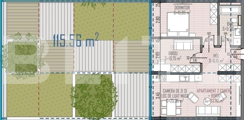 Apartament de vânzare 3 camere Semicentral - 144092AV | BLITZ Cluj-Napoca | Poza2