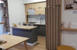 Apartament 3 camere 2 bai finisat mobilat Lux cu CF 77 mp, Columna Residence