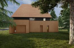 Cabana pitoreasca 130 mp utili , 1000 mp teren, Belis