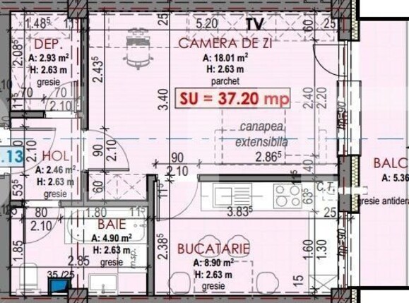 Garsonieră de vânzare Floreşti - 144175AV | BLITZ Cluj-Napoca | Poza3