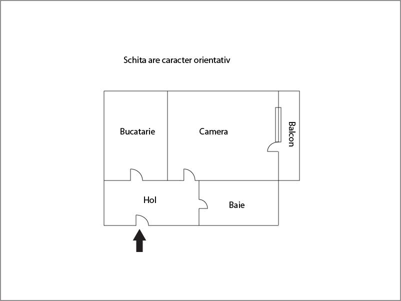 Garsonieră de vânzare Floreşti - 1442AV | BLITZ Cluj-Napoca | Poza1