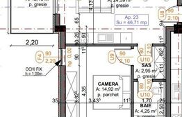 Apartament 2 camere, parcare subterana zona Auchan Iris