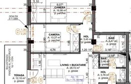 Apartament 3 camere, 75mp, Iris