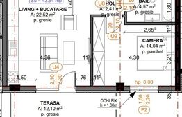 Apartament 2 camere, parcare subterana zona Auchan Iris