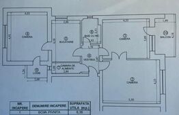 Apartament 3 camere, 2 balcoane, curte si garaj, Parcului Central 
