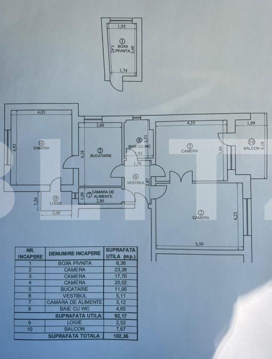 Apartament de vânzare 3 camere Central - 144246AV | BLITZ Cluj-Napoca | Poza3