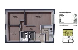 Blitz va propune spre vanzare un apartament spatios, zona linistita