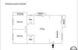 3 camere, 115 mp, complet mobilat, parcare, zona strazii Trifoiului