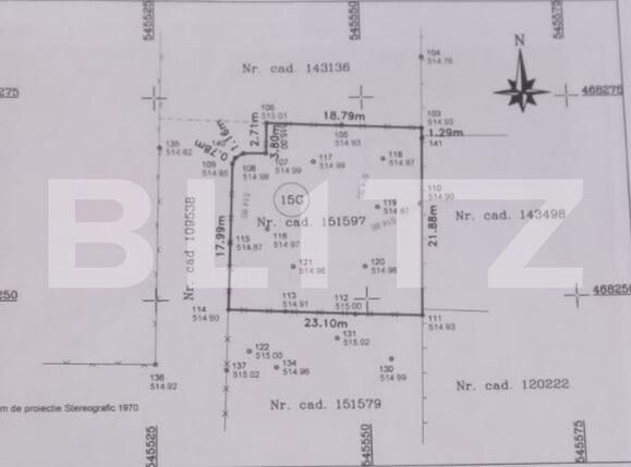 Teren de vânzare Stupini - 144357TV | BLITZ Brașov | Poza1