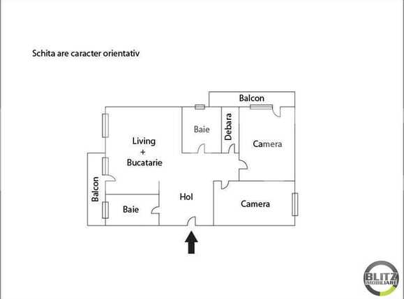 Apartament de vânzare 3 camere Iris - 14438AV | BLITZ Cluj-Napoca | Poza12