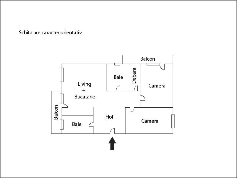 Apartament de vânzare 3 camere Iris - 14438AV | BLITZ Cluj-Napoca | Poza1