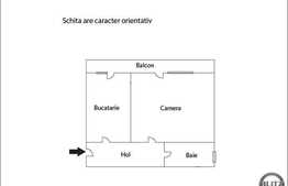 Vanzare 1 camera, 48 mp utili, mobilat, loc parcare si boxa, zona linistita!