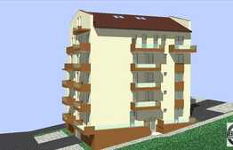 Garsoniera 36 mp, semifinisata, imobil nou, terasa, zona Polus Center