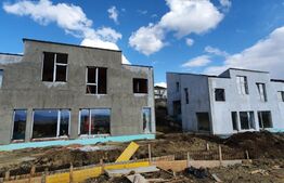 Casa cuplata,114 mp utili, 250 mp teren, ansamblu de case premium