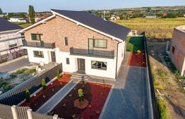 Ansamblu cochet de case, calitate premium: 4 dormitoare, 675 mp teren, KM 17