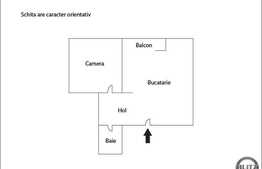 1 camera, 40 mp, decomandat, boxa subsol, zona strazii Dorobantilor