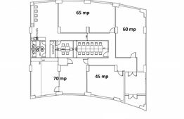 Spatiu de birouri, 362 mp, zona Plopilor