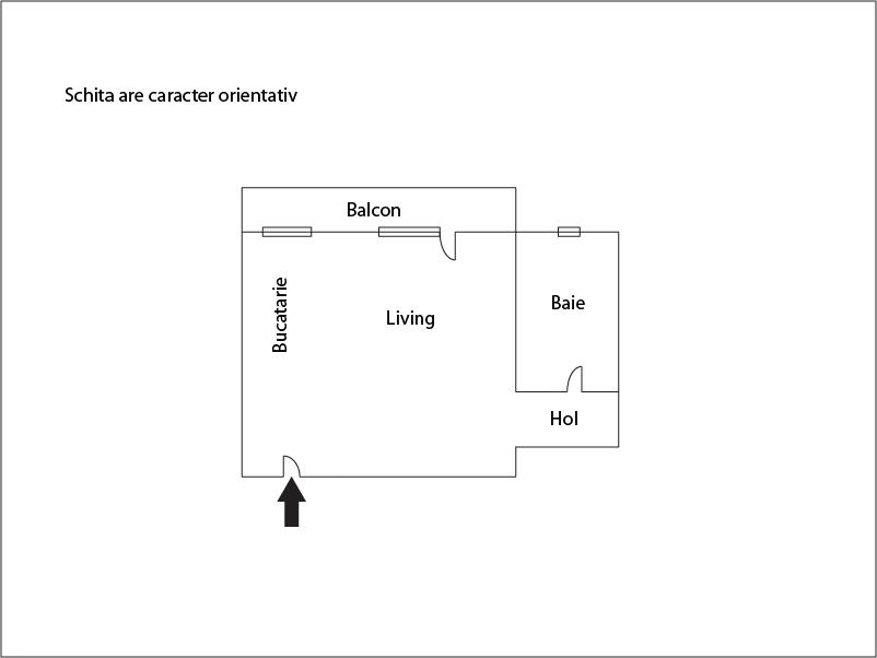 Garsonieră de vânzare Floreşti - 14503AV | BLITZ Cluj-Napoca | Poza1