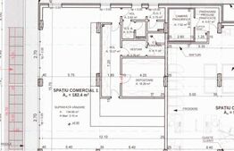 Spatiu comercial, 58 mp, complex nou, zona Manastur