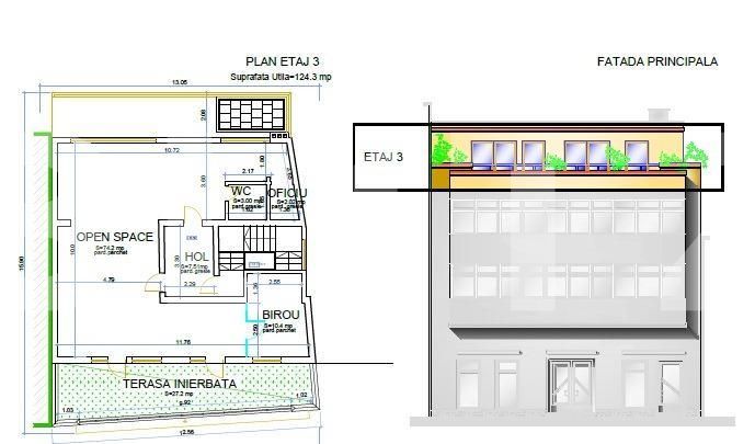 Spațiu birouri de închiriat Central - 145058SIB | BLITZ Cluj-Napoca | Poza3