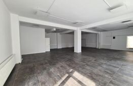 Spatiu comercial open space, 150 mp, vitrina, finisat, CF! Preluare chiriasi