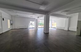 Spatiu comercial open space, 150 mp, vitrina, finisat, CF! Preluare chiriasi