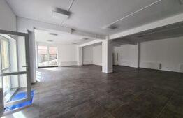 Spatiu comercial open space, 150 mp, vitrina, finisat, CF! Preluare chiriasi
