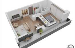 2 camere, 54 mp, semifinisat, zona Iulius Mall