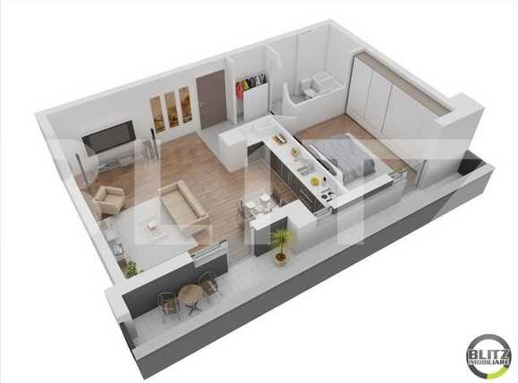 Apartament de vânzare 2 camere Marasti - 14510AV | BLITZ Cluj-Napoca | Poza1