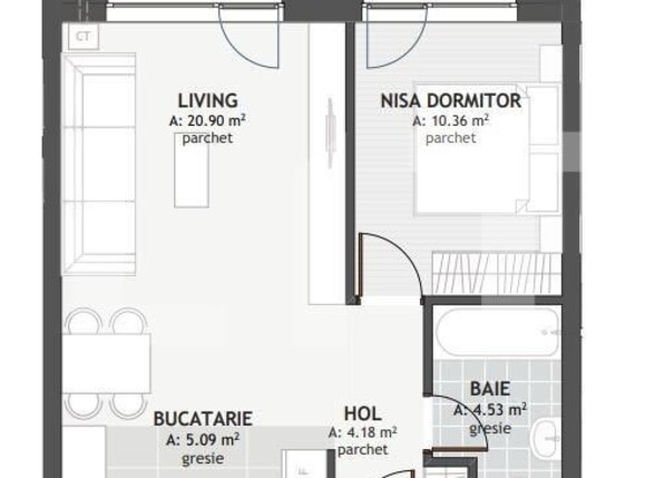 Apartament de vânzare 2 camere Floreşti - 145106AV | BLITZ Cluj-Napoca | Poza7