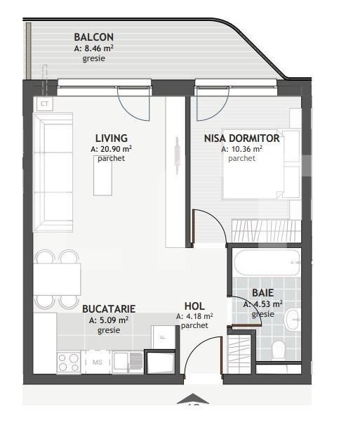 Apartament de vânzare 2 camere Floreşti - 145106AV | BLITZ Cluj-Napoca | Poza7