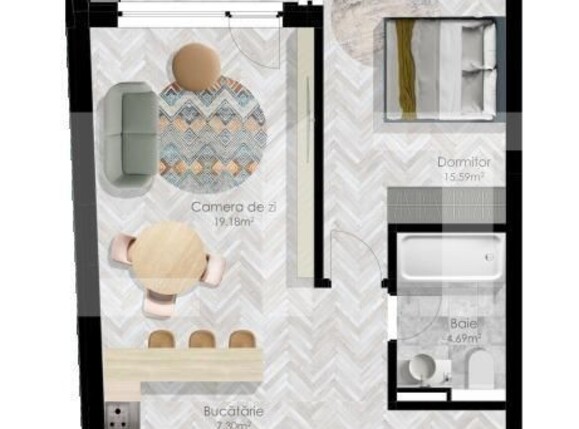 Apartament de vânzare 2 camere Central - 145128AV | BLITZ Cluj-Napoca | Poza1