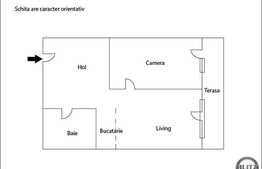 De vanzare 2 camere, 55 mp utili, imobil nou, garaj, zona strazii Buna Ziua!