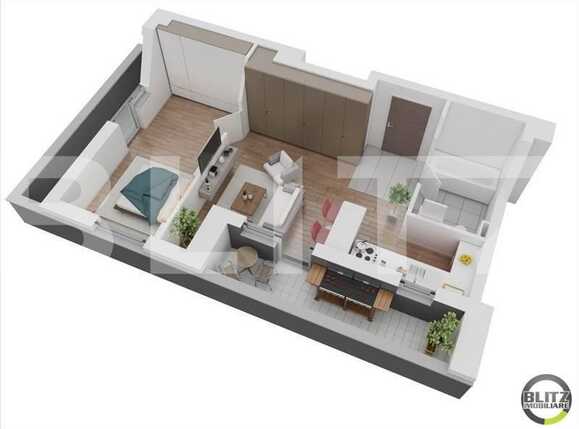 Apartament de vânzare 2 camere Intre Lacuri - 14516AV | BLITZ Cluj-Napoca | Poza1