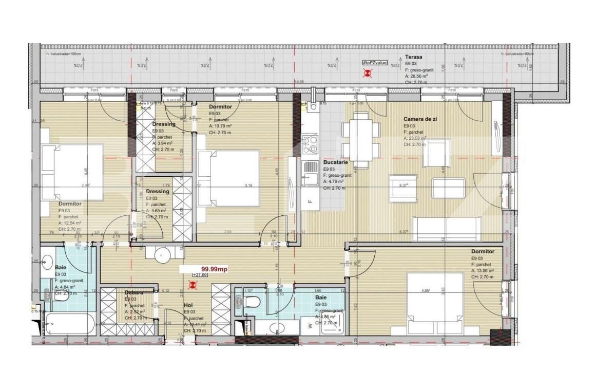 Apartament de vânzare 4 camere Zorilor - 145164AV | BLITZ Cluj-Napoca | Poza1