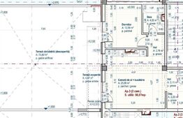 Apartament cu CF, 2 camere, 51mp si gradina/terasa 78mp in Baciu