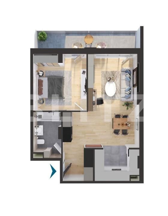 Apartament de vânzare 2 camere Iris - 145194AV | BLITZ Cluj-Napoca | Poza2