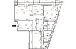 3 camere, 82 mp, terasa, garaj, boxa la subsol, zona Polus Center