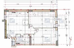 Apartament de 3 camere, 57 mp, din zona Kaufland Marasti, Semifinisat